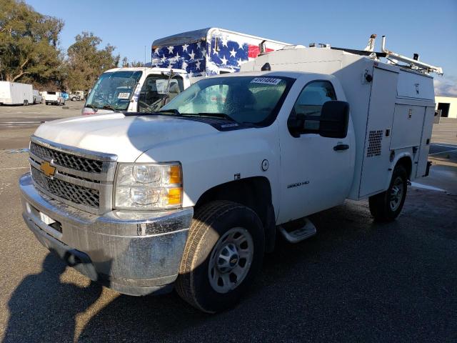 1GB3CZCG4CF199240 - 2012 CHEVROLET silverado C3500 WHITE photo 1