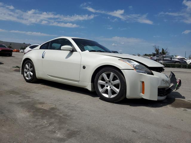 JN1AZ34E85M652045 - 2005 NISSAN 350Z COUPE WHITE photo 4