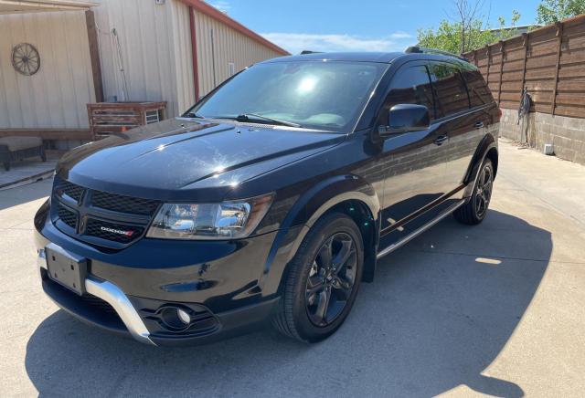 3C4PDCGB2KT865893 - 2019 DODGE JOURNEY CROSSROAD BLACK photo 2