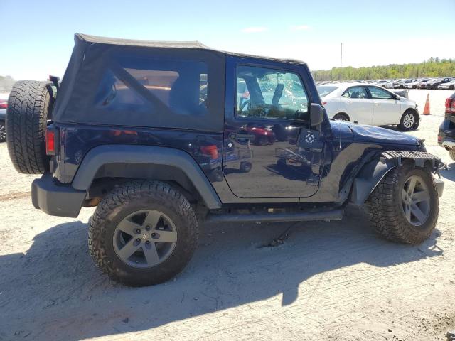 1C4AJWAG6DL624812 - 2013 JEEP WRANGLER SPORT BLUE photo 3