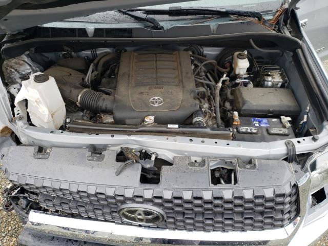 5TFDY5F11KX853458 - 2019 TOYOTA TUNDRA CREWMAX SR5 GRAY photo 11