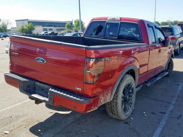 1FTFX1EV2AFA75863 - 2010 FORD F150 SUPER CAB  photo 4