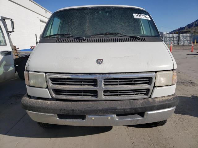 2B4HB15YXVK510778 - 1997 DODGE RAM WAGON B1500 WHITE photo 5