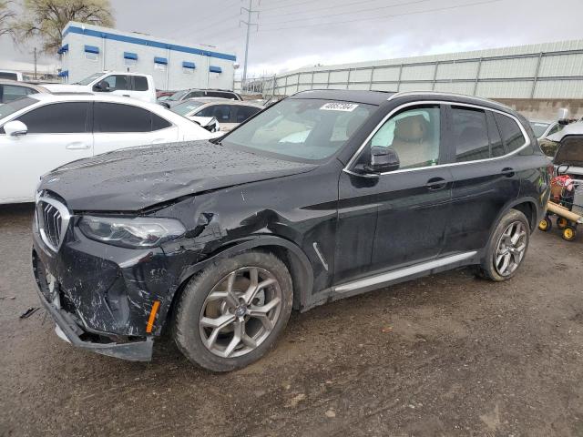 5UX43DP01N9J11762 - 2022 BMW X3 SDRIVE30I BLACK photo 1