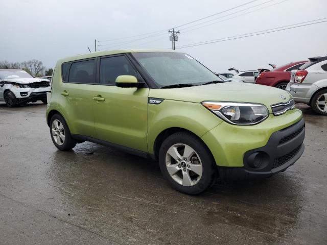 KNDJN2A23H7883922 - 2017 KIA SOUL GREEN photo 4