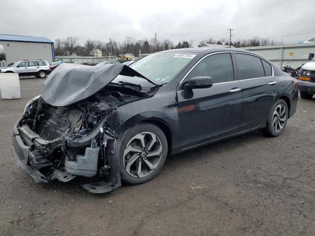 1HGCR2F79HA217637 - 2017 HONDA ACCORD EX BLACK photo 1