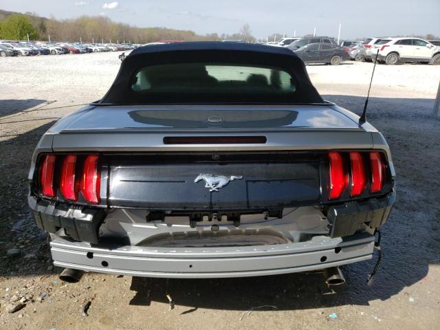 1FATP8UH9P5103377 - 2023 FORD MUSTANG SILVER photo 6
