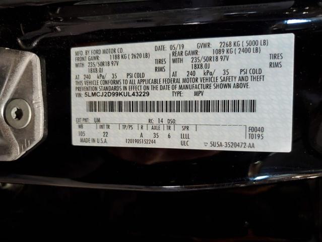 5LMCJ2D99KUL43229 - 2019 LINCOLN MKC SELECT 黑色 照片 13