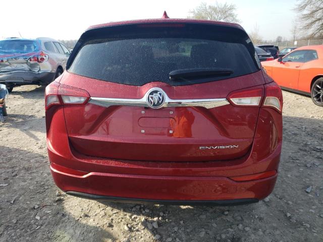 LRBFXCSAXKD030842 - 2019 BUICK ENVISION ESSENCE RED photo 6