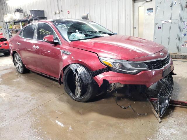 5XXGT4L35KG297674 - 2019 KIA OPTIMA LX RED photo 4