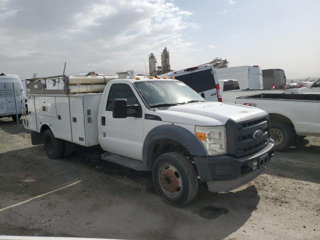 1FDUF4GY7DEA42902 - 2013 FORD F450 SUPER DUTY WHITE photo 1