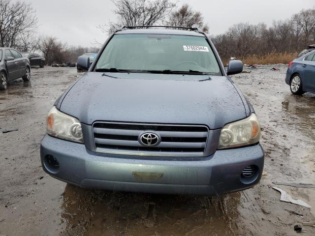 JTEEP21A470210580 - 2007 TOYOTA HIGHLANDER SPORT BLUE photo 5