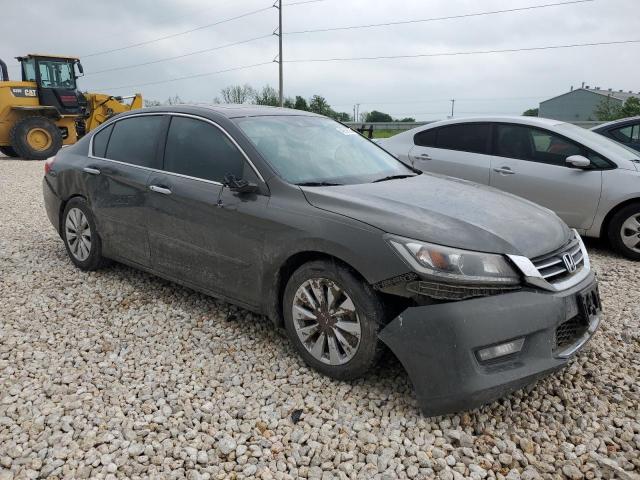 1HGCR2F81EA001916 - 2014 HONDA ACCORD EXL GRAY photo 4