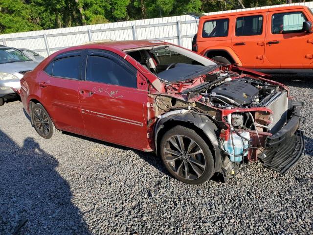 5YFBURHE8KP919965 - 2019 TOYOTA COROLLA L 红色 照片 4