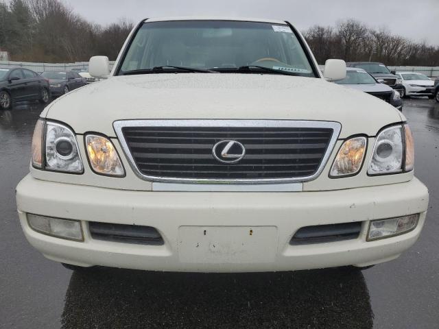 JTJHT00W923515088 - 2002 LEXUS LX 470 CREAM photo 5