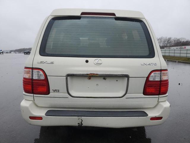 JTJHT00W923515088 - 2002 LEXUS LX 470 CREAM photo 6