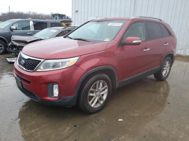 5XYKT3A6XFG603772 - 2015 KIA SORENTO LX MAROON photo 1