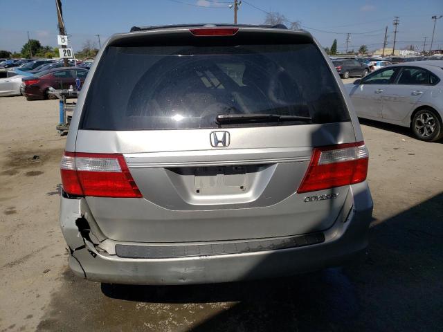 5FNRL38785B045813 - 2005 HONDA ODYSSEY EXL SILVER photo 6