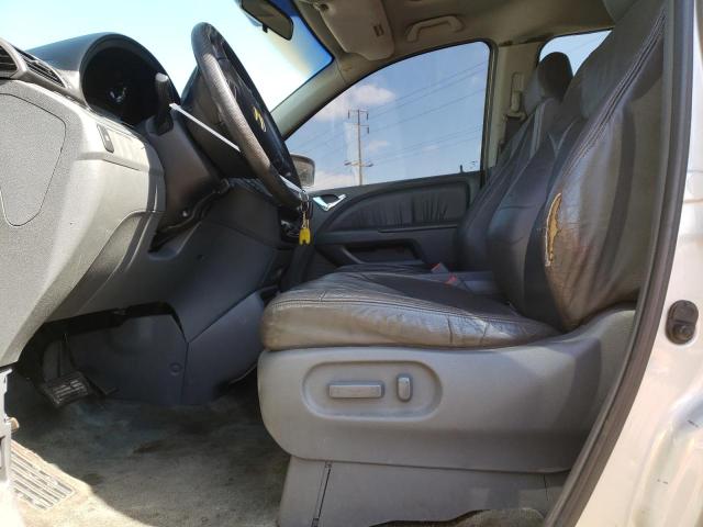 5FNRL38785B045813 - 2005 HONDA ODYSSEY EXL SILVER photo 7