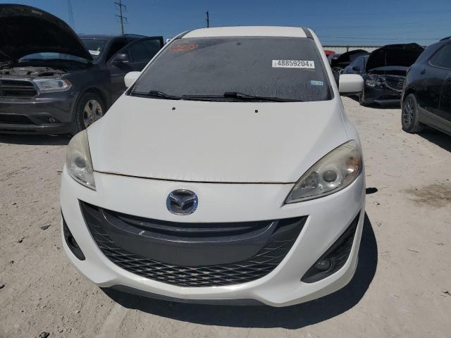 JM1CW2CL1C0113022 - 2012 MAZDA 5 WHITE photo 5