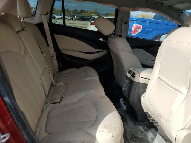 LRBFXCSAXKD007125 - 2019 BUICK ENVISION ESSENCE Բորդո լուսանկար 11