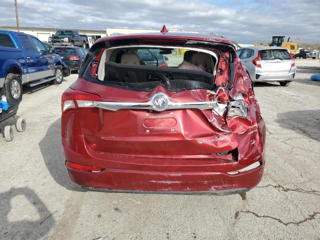 LRBFXCSAXKD007125 - 2019 BUICK ENVISION ESSENCE Բորդո լուսանկար 6