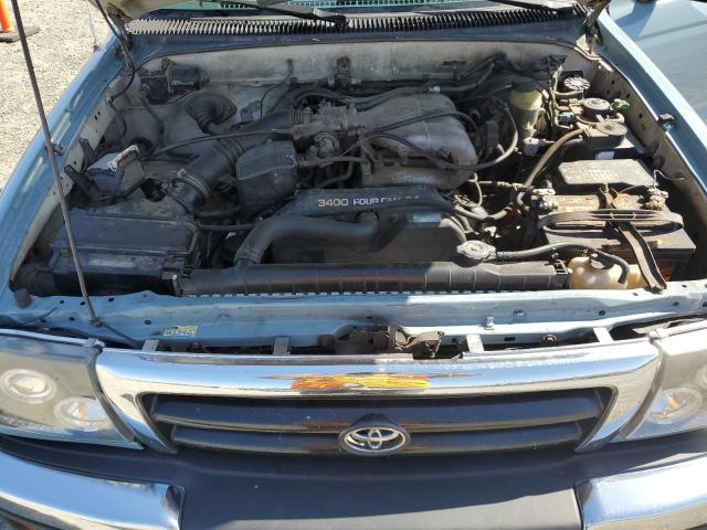 4TASN92N4YZ584123 - 2000 TOYOTA TACOMA XTRACAB PRERUNNER ნაცრისფერი ფოტო 11