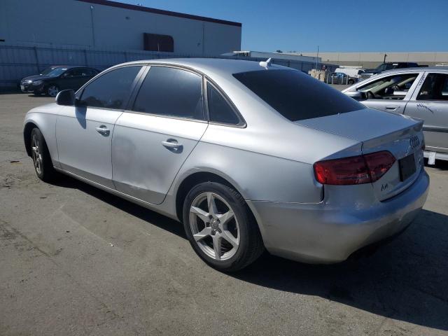 WAULF78K29A058044 - 2009 AUDI A4 2.0T QUATTRO SILVER photo 2