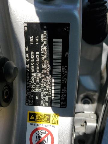 5TDJKRFH4GS502937 - 2016 TOYOTA HIGHLANDER XLE SILVER photo 13