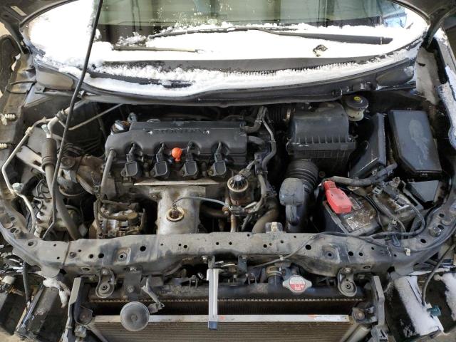 2HGFB2F43DH018733 - 2013 HONDA CIVIC LX BLACK photo 11