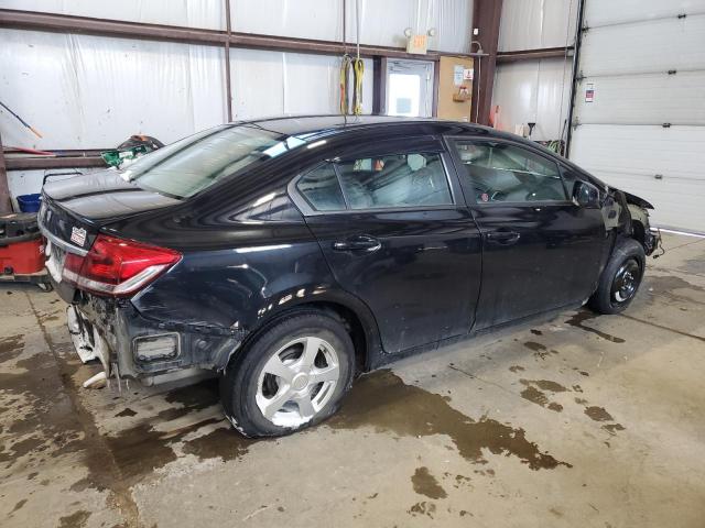 2HGFB2F43DH018733 - 2013 HONDA CIVIC LX BLACK photo 3