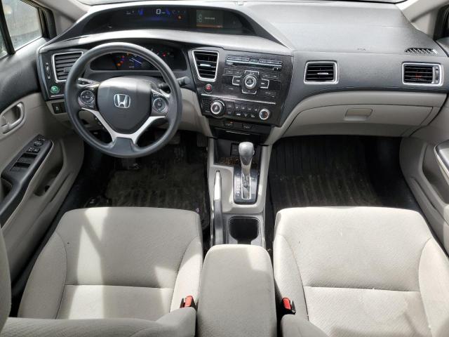 2HGFB2F43DH018733 - 2013 HONDA CIVIC LX BLACK photo 8