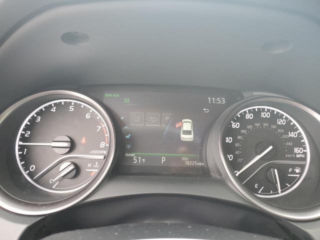 4T1G11BKXPU100153 - 2023 TOYOTA CAMRY SE NIGHT SHADE WHITE photo 9