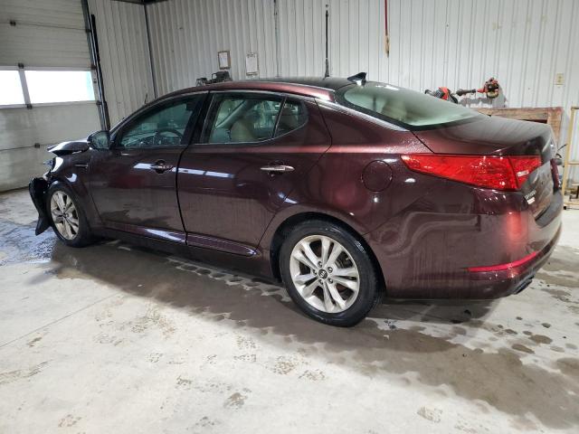 KNAGN4A77B5113112 - 2011 KIA OPTIMA EX BURGUNDY photo 2