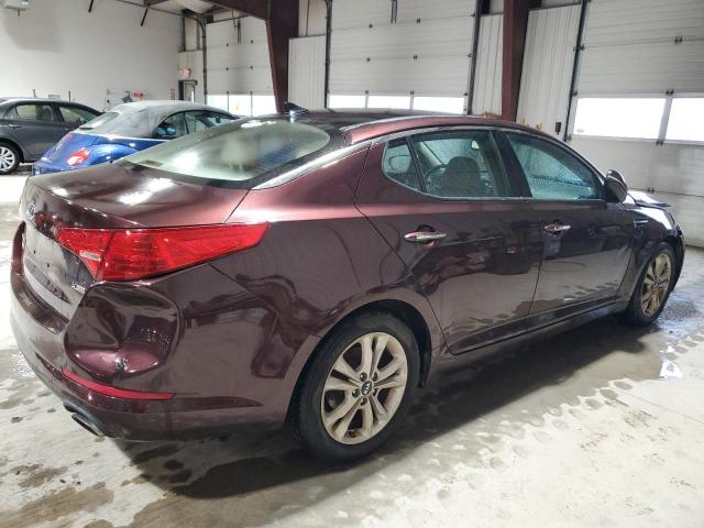 KNAGN4A77B5113112 - 2011 KIA OPTIMA EX BURGUNDY photo 3