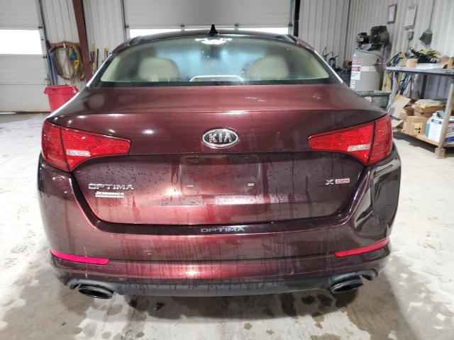 KNAGN4A77B5113112 - 2011 KIA OPTIMA EX BURGUNDY photo 6