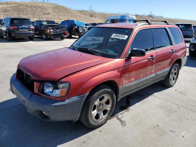 JF1SG63604H743990 - 2004 SUBARU FORESTER 2.5X RED photo 1