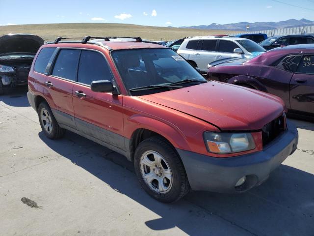 JF1SG63604H743990 - 2004 SUBARU FORESTER 2.5X RED photo 4