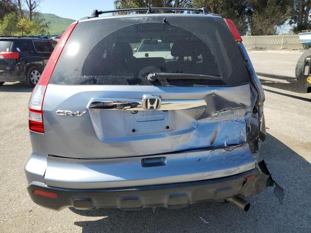 JHLRE38517C008629 - 2007 HONDA CR-V EX BLUE photo 6