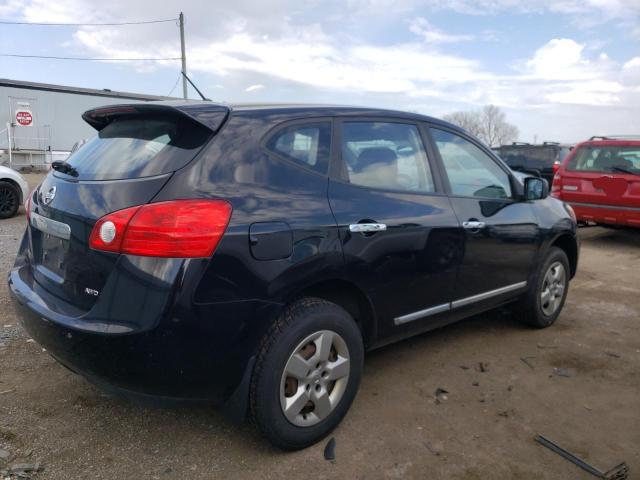 JN8AS5MV4BW669619 - 2011 NISSAN ROGUE S BLACK photo 3