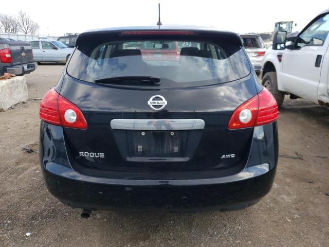 JN8AS5MV4BW669619 - 2011 NISSAN ROGUE S BLACK photo 6