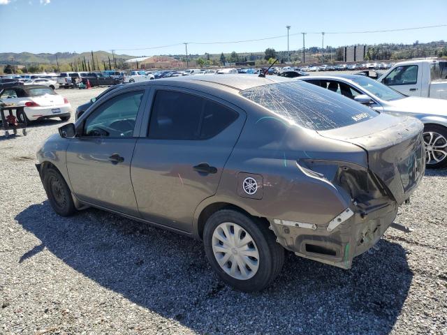 3N1CN7AP0HL867421 - 2017 NISSAN VERSA S GRAY photo 2