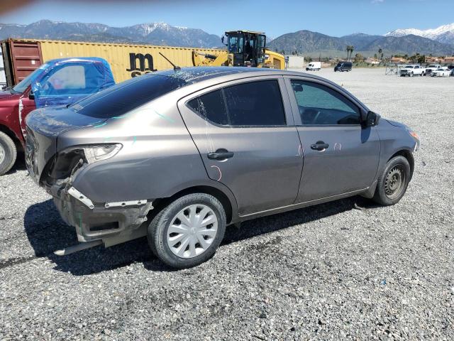 3N1CN7AP0HL867421 - 2017 NISSAN VERSA S GRAY photo 3