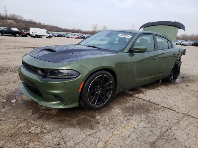 2C3CDXGJ2NH191419 - 2022 DODGE CHARGER SCAT PACK GREEN photo 1