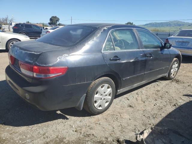 1HGCM56364A017774 - 2004 HONDA ACCORD LX BLACK photo 3