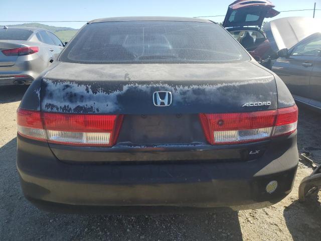 1HGCM56364A017774 - 2004 HONDA ACCORD LX BLACK photo 6