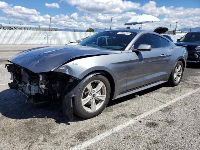 1FA6P8THXM5149343 - 2021 FORD MUSTANG GRAY photo 1