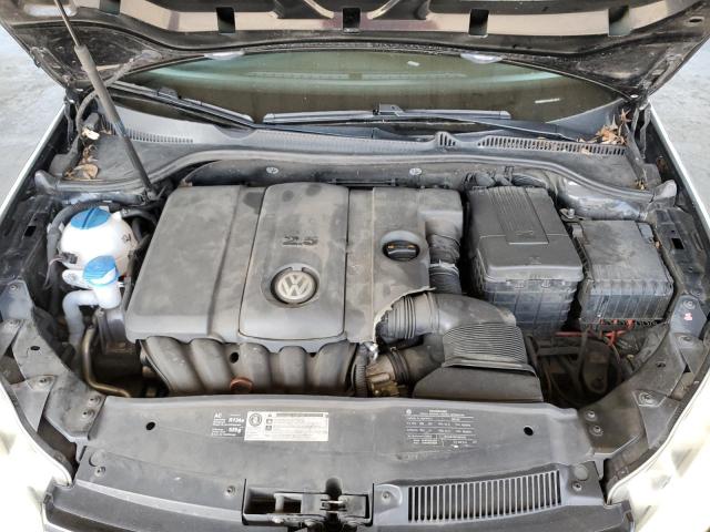 WVWBB7AJ1AW219213 - 2010 VOLKSWAGEN GOLF BLACK photo 11