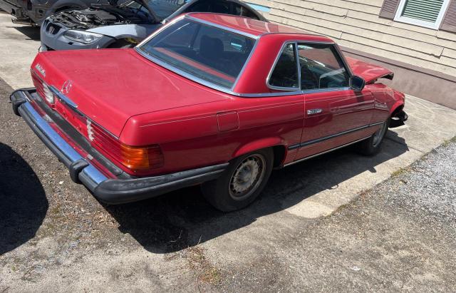 WDBBA45C1FA026639 - 1985 MERCEDES-BENZ 380 SL RED photo 4