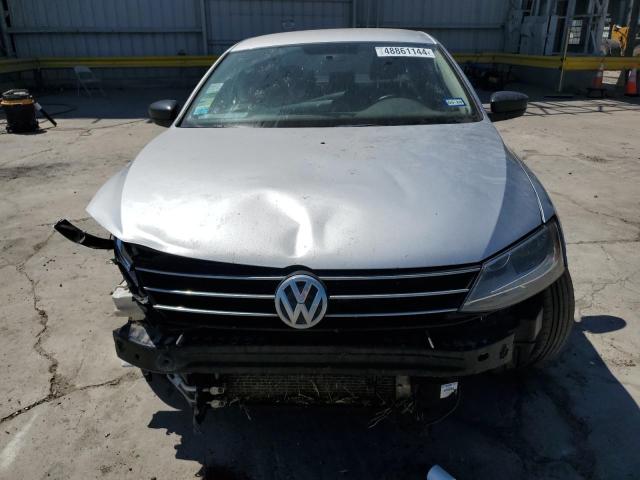 3VW2K7AJ6FM413210 - 2015 VOLKSWAGEN JETTA BASE SILVER photo 5